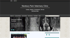 Desktop Screenshot of newburyparkvet.com